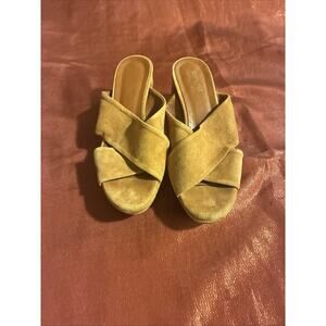 Summit Brown Suede Mid Platforms Size 37